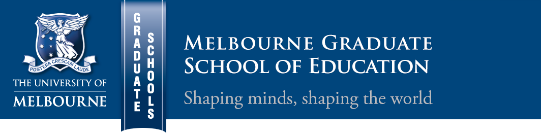 Melbourne Graduate School of Education, shaping minds shaping the world